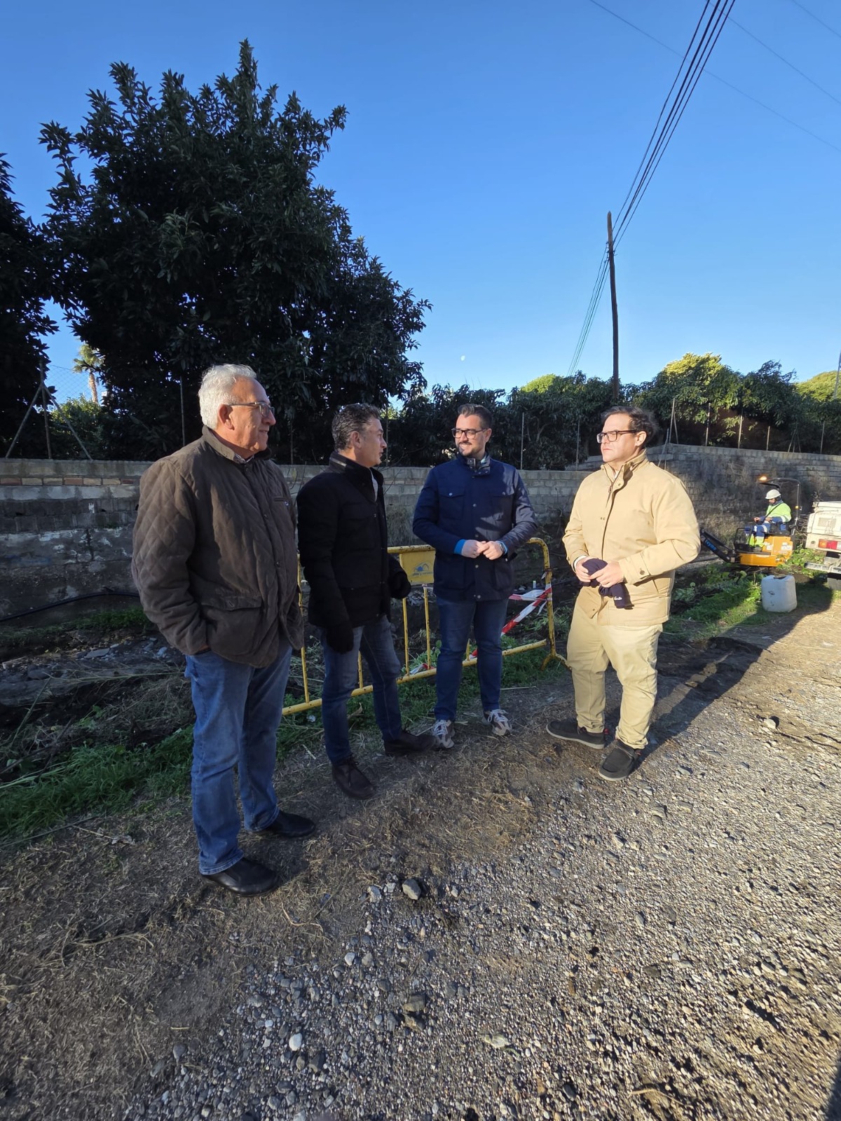 Mancomunidad trabaja ya para restablecer el suministro en la Rambla de Cabria tras el paso de �Francis�


